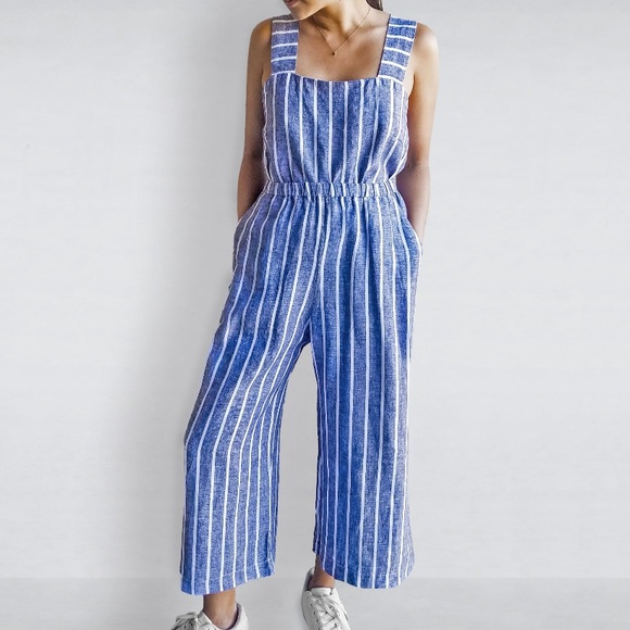 Small batch top and shorts linen handmade like new condition - Picture 4 of 15